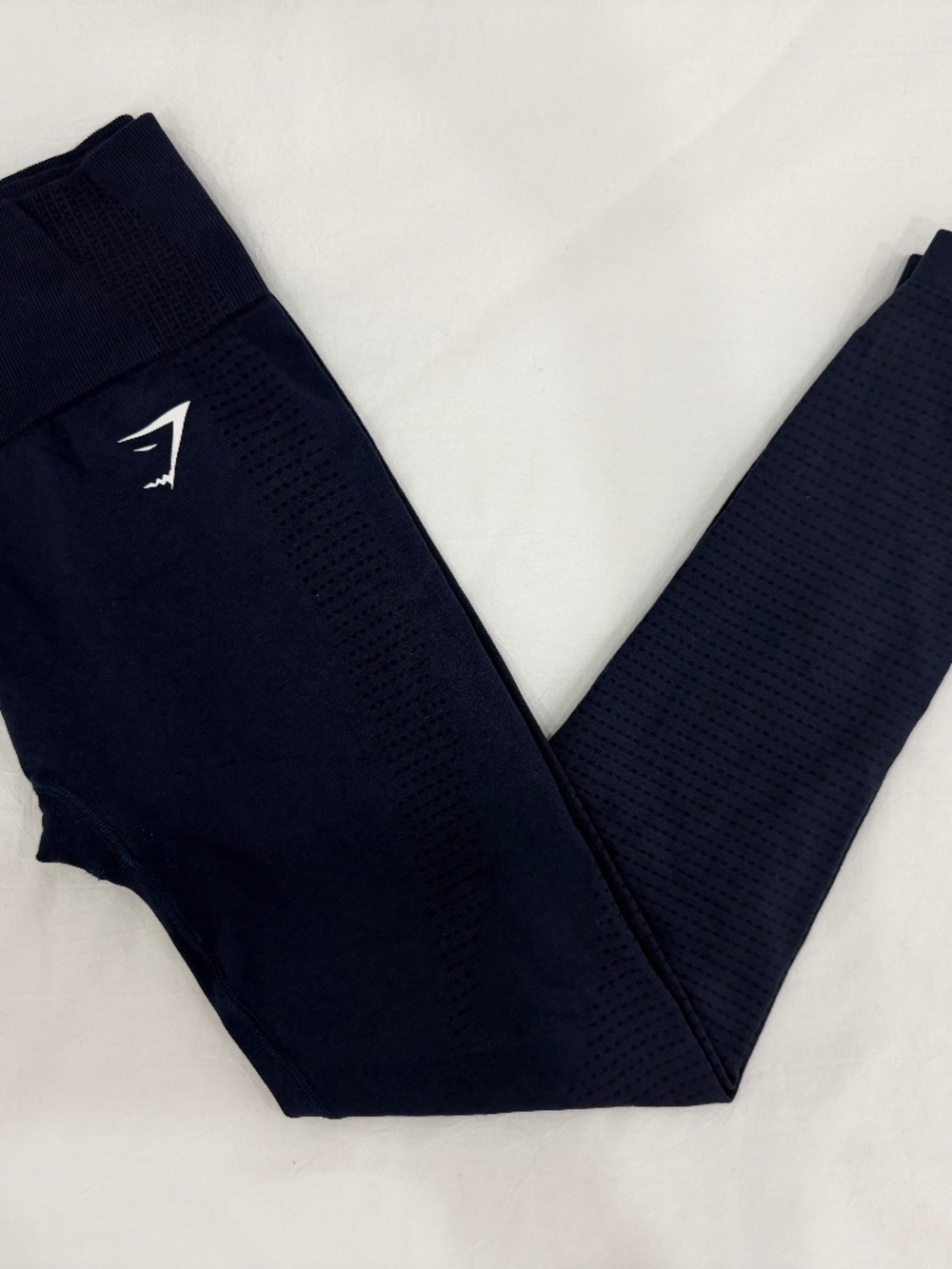 Gymshark Vital Seamless 2.0 Leggings in Heavy Blue/Marl
